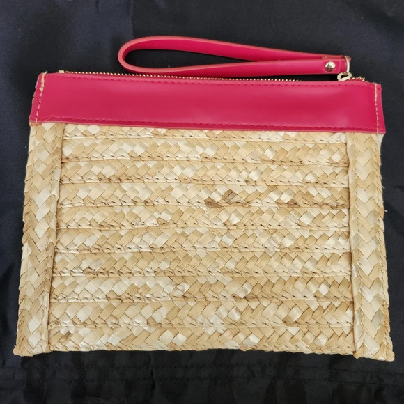 Miu Miu Novelty Straw Logo Pouch - Picture 3 of 14